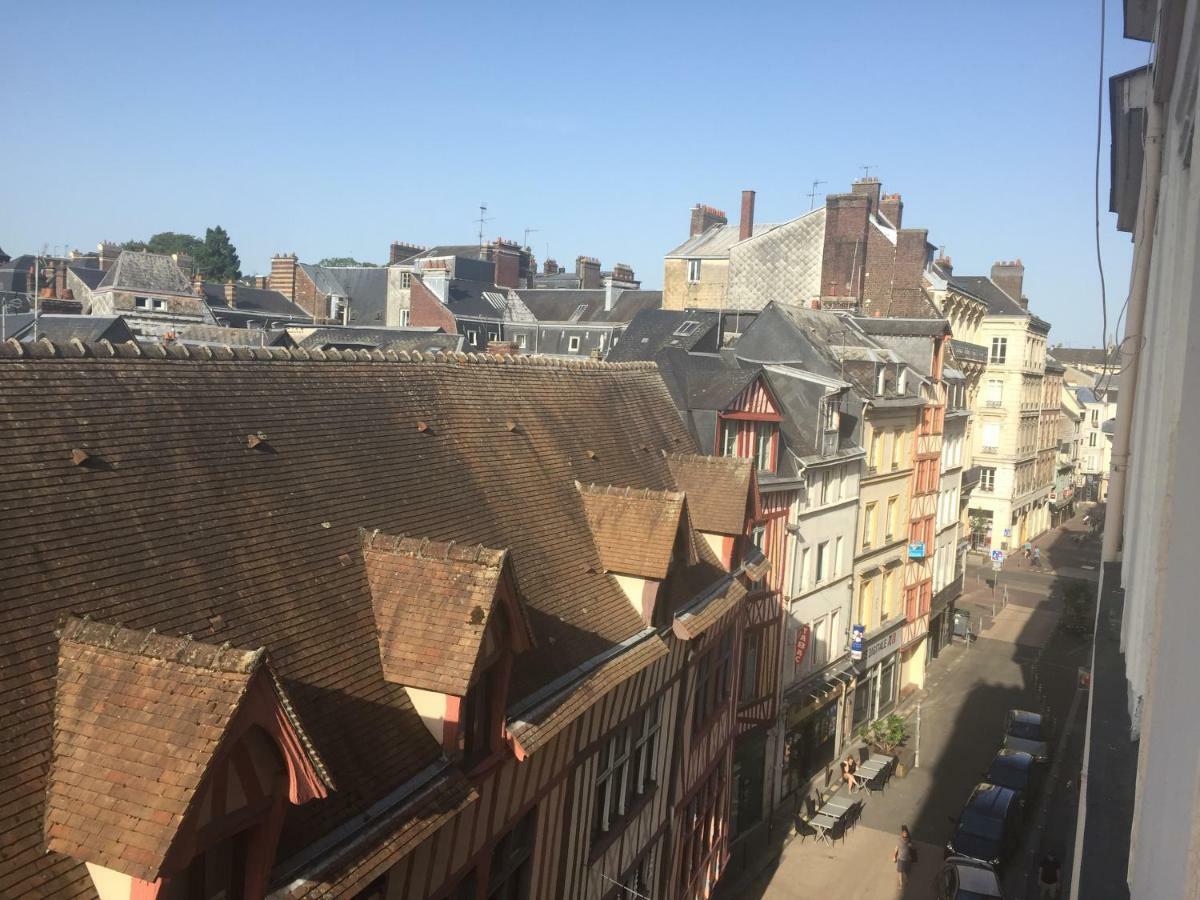 Bel Appartement Dans Le Centre Historique De Rouen Exteriér fotografie